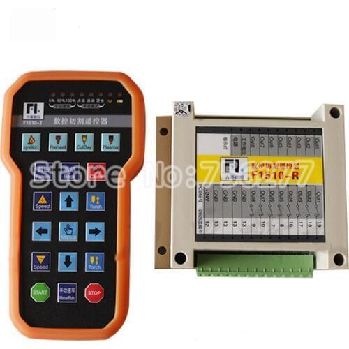 CNC cutting machine remote control Fangling F1510 remote control gantry plasma flame cutting wireless remote control for f2100