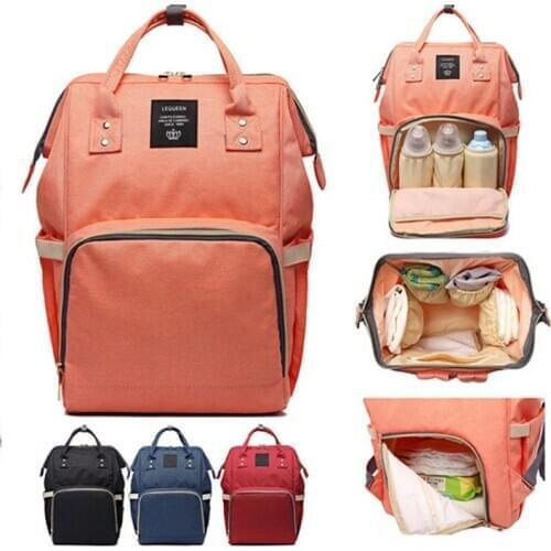 Baby Diaper Bag Mummy Maternity Nappy Bag Hang Stroller Large Capacity Newbron Travel Backpack Handbag Nursing Bag Infant Care