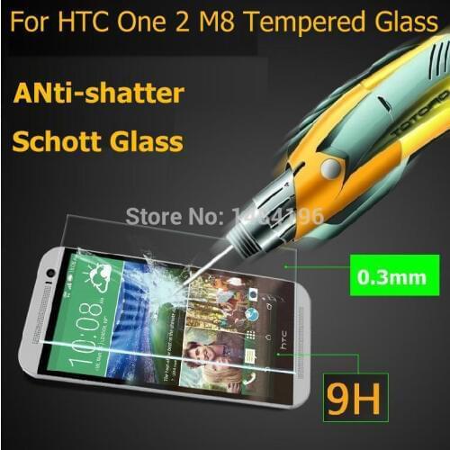 Explosion-Proof Tempered Glass 9H Screen Protector Guard Film for HTC One 2 10 M10 M8 M8s M7 M9+ Plus mini E8 E9 E9W E9+ A9