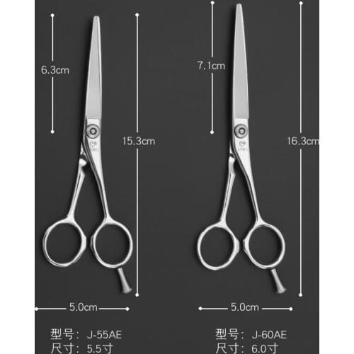 Japan Original "JOEWELL" Scissors 6 Professional Barber Hairdressing Salon Scissors 440C High Quality Hair Cutting Shears J-9