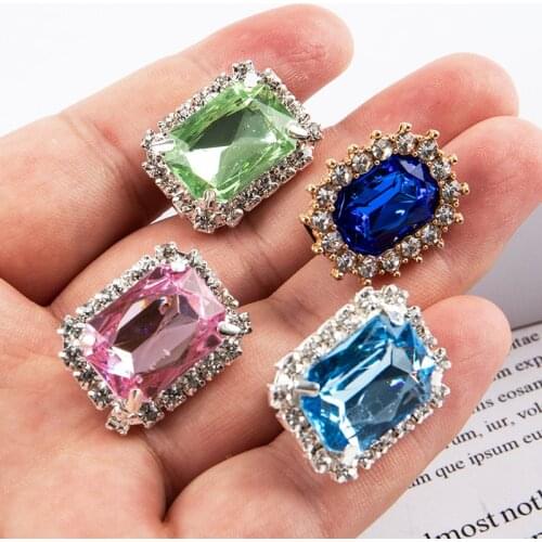 1PCS Shoe Accessories Shoes Pearl And Jewel Decoration Crystal Diamonds For Women Shoes Charms Shoelace Jewelry