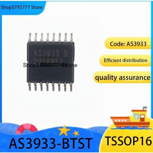 10PCS-100PCS New original authentic AS3933-BTST TSSOP-16 AS3933 TSSOP16 low frequency wake up integrated chip