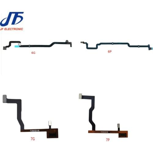 10PcsHome Touch ID Return Fingerprint Button Motherboard Connection Connector Flex Cable For iPhone 6 7 6S 8 Plus