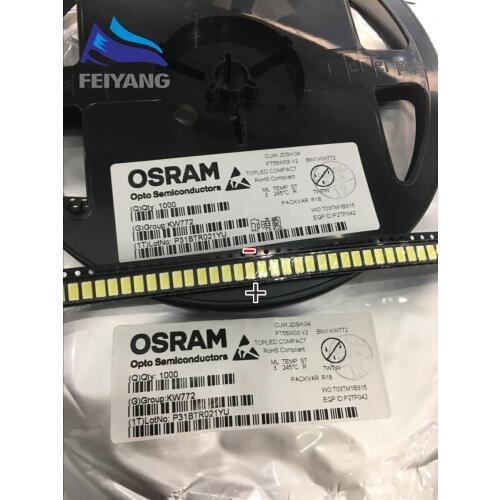 100pcs LED Backlight 0.5W 5630 3V Cool white LCD Backlight for TV TV Application PT56W03 V1