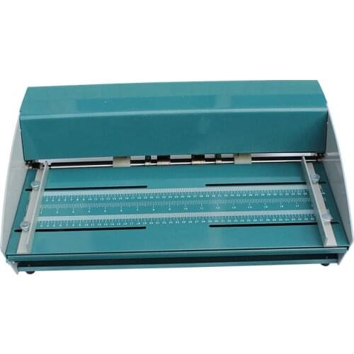 A3 size Electric Creasing Machine paper Folding Machine Business Card Page Dotted Creasing Machine Multi-function creaser 480E