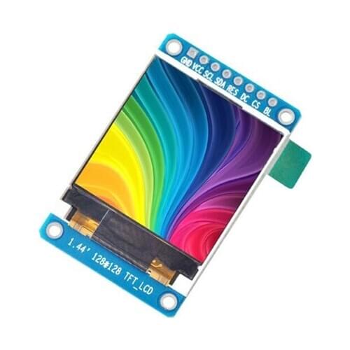 1.44 inch 8PIN SPI TFT LCD Color Screen with Adapter Board ST7735 Drive IC 128(RGB)*128
