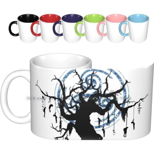 Hellblade Ceramic Mugs Coffee Cups Milk Tea Mug Hellblade Senua Sacrifice Game Gamer Ps4 Pc Dead Terror Wolfwade Girl Tree Fear