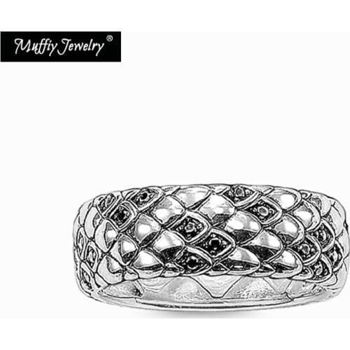 Snake Ring,Europe Style Muffiy Rebel Good Jewerly For Men And Women,2017 Gift In 925 Sterling Silver,Super Deals