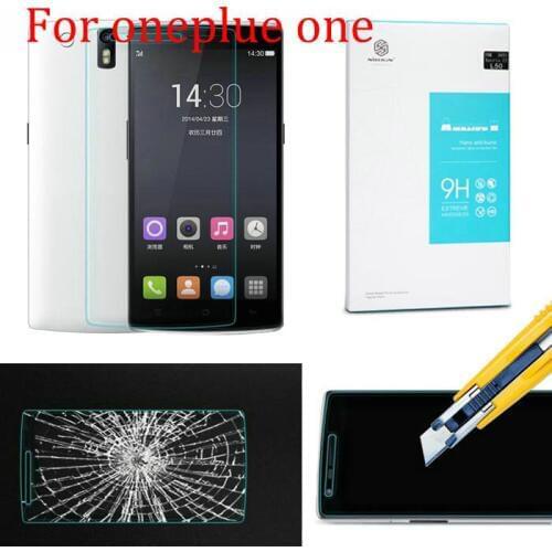 Hot 9H Hardness tempered glass Screen Protector For OnePlus One ultra thin 0.3mm Premium phone screen protector for One Plus 1