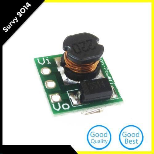 DC-DC Converter 1V 1.2V 1.5V 1.8V 2.5V 3V to DC 3.3V Step Up Boost Power Supply Development Module for Arduino UNO Breadboard