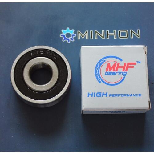 1pc 6302-2RS 6302RS MHF Miniature Deep Groove Ball Bearings size 15x42x13 mm Best Price High Performance
