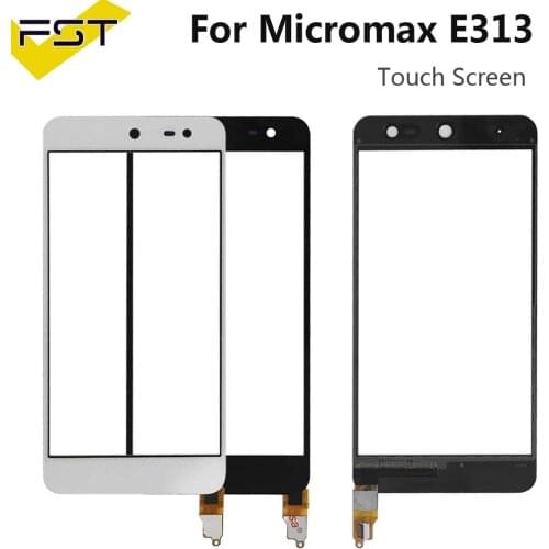 Touch Panel Sensor Touchscreen For Micromax E313 Digitizer Front Glass Touch Screen Replacement +tape