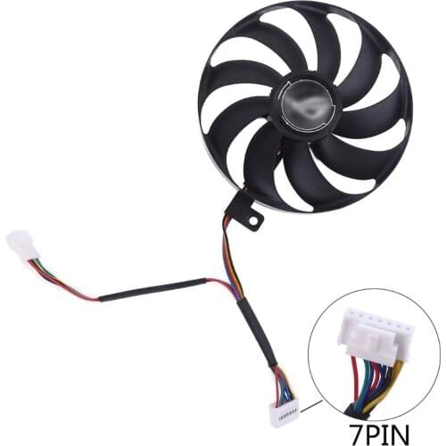 Replacement Cooler Fan T129215SU 12V 0.5A 88mm For -ASUS RX5700 RX5700 XT RTX2080TI 8GB ROG STRIX OC Graphics Card QXNF