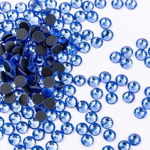 Hotfix Rhinestones 1440Pcs/Bag Glass Strass Crystal SS4-SS30 Hot Fix Rhinestones Iron on Stones Flatback Rhinestone for Dress