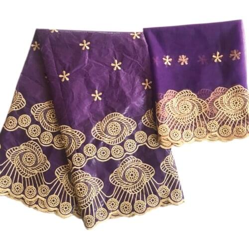 Tela Algodon African Fabric Bazin Riche Materials Tissu Africain Broderie Coton Nigerian Ankara Clothing Mesh Lace 5+2 yards/lot