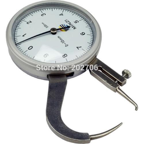 High quality 0-10mm 0.05mm Dial Thickness Gauge tester meter Dial Snap Gauge Caliper Gauge Measuring tool
