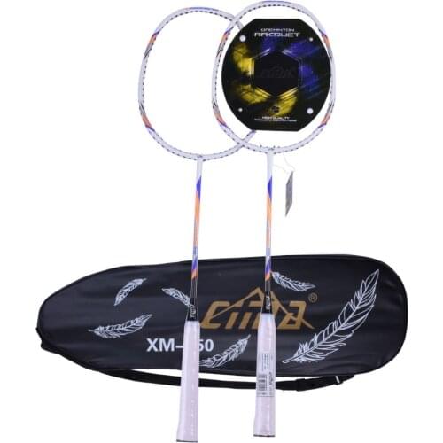 Carbon Badminton Racket Light Aluminum with String Professional Bag Racquet Good Stability Smash