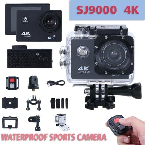 Pohiks Waterproof Action Camera Sport Camera Go Extreme Pro Cam Wifi Remote DVR Video Camcorder 4K Full HD Cam