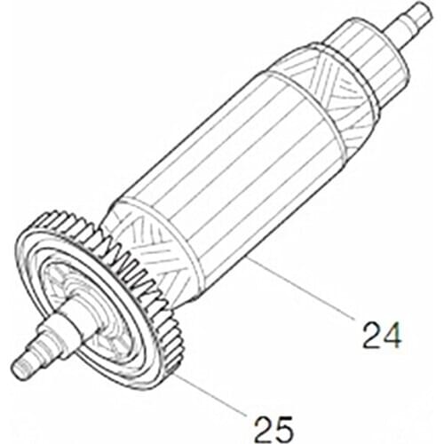 Armature Rotor For Makita SG1250 SG1251 9566CV 9566C SG1251J 515208-8 220-240V