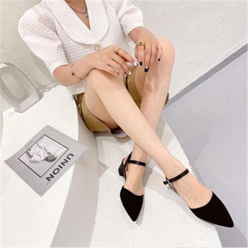 New Womens Summer Toe-covered Slipper Fashion Pointed Woven Breathable Slippers Flat Sandals Women Mule Slides Shoes