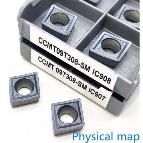 10PCS Turning Tool CCMT09T308 SM IC907 / IC908 Internal Turning Tool CCMT 09T308 CNC Lathe Tool