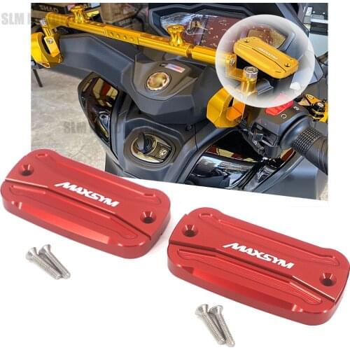 For SYM MAXSYM TL 500 Maxsym TL500 Motorcycle Accessories 2020 Front Brake Clutch Fluid Reservoir Cap Tank Cover