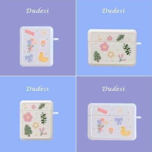 Case for Airpods Pro Case Fresh Korea Flower Cover Earphone Case Wireless Bluetooth for Apple Air Pods Pro 12 Fundas