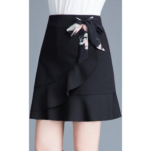 CORLVON Wrap Pencil Skirts