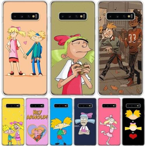 Hey Arnold Phone Case for Samsung Galaxy A51 A71 A50 A70 A40 A30 A20E A10 A01 A21 A41 M30S A6 A7 A8 A9 Plus + Cover