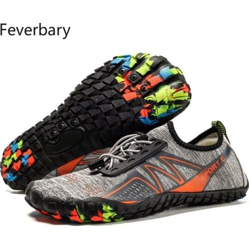 Feverbary Water Shoes Man Beach Swimming Surf Fishing Aqua Shoes Women Outdoor Cycling Hiking Non-slip Sneakers