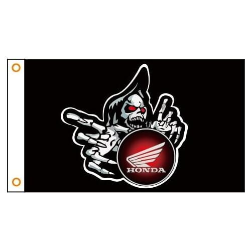 Flag Motorcycle banner honda flag 3x5ft Polyester 03