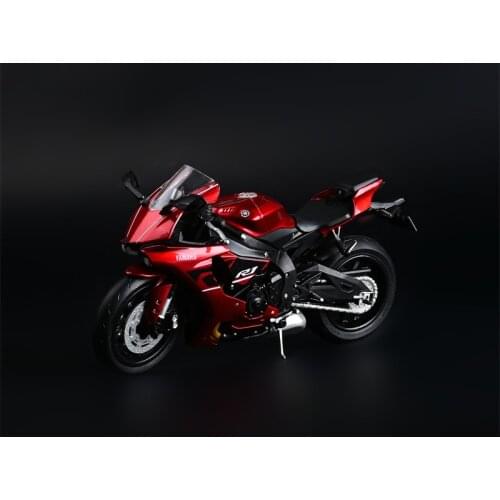 CM MODEL 1:18 YAMAHA R1 Red 2018 - 2019 Diecast Motorcycle