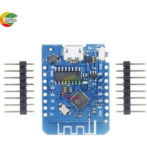 For Wemos D1 Mini CH340G CH340 Wifi Development Board ESP8285 ESP8266 Microcontroller For Arduino NodeMcu Shield Module Antenna