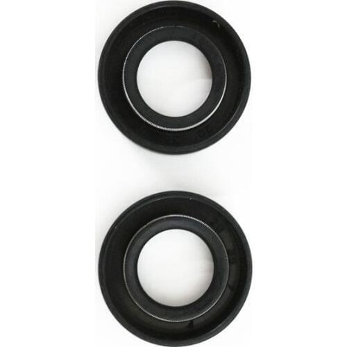 2 PCS 20*36*7 TC Shaft Oil Seal Nitrile Covered Double Lip With Garter Spring