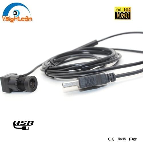 Upgrade 2MP 15*15mm 1080P MINI USB Camera 3.6mm lens 2.0 Megapixels ATM Bank Camera Support Linux XP System USB digital camera