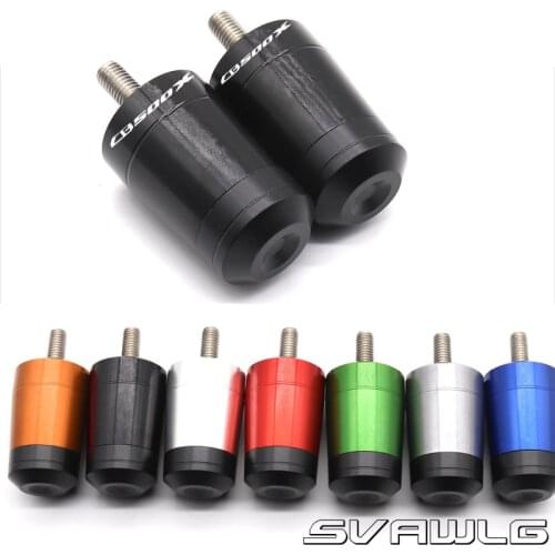 Motorcycle Accessories 7/8'' 22MM Handlebar Grips Handle Bar Cap End Plugs For HONDA CB500X CB 500 X CB500 X 2013-2018 2016 2017