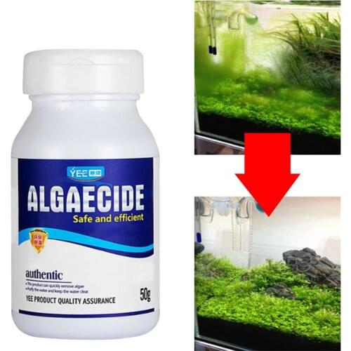 Aquarium Pond Algaecide Algae Moss Reduce Water Purification Safe Efficient Algaecide AquariumAlgae Detergent Purification Water