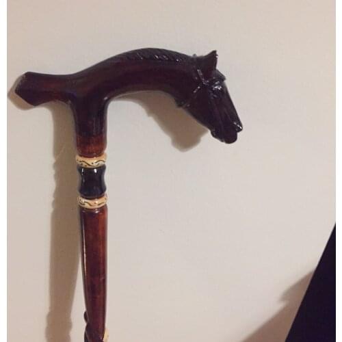 Horse-Head Luxury Walking Stick Canes For Men 2020 Decorative Walking Cane Man Elegant Fashion Vintage Hand Cane Walking Stick