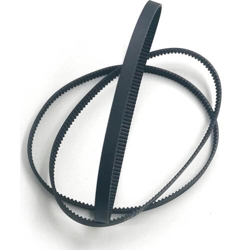 Fine Quality Black Rubber 2GT 200mm Perimeter Timing Belt 6mm Width Closed Loop Synchronous Belt Transmission Accessories