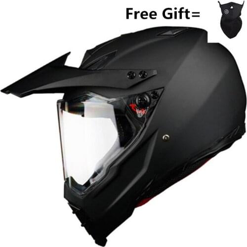 HOT SELL gloss black new motorcycle helmet mens moto helmet top quality capacete motocross off road motocross helmet DOT