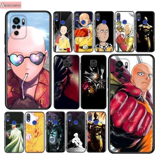 Anime Bleach One Punch Man Silicone Cover For Xiaomi Redmi Note 10 10S 9 9S Pro Max 9T 8T 8 7 6 5 Pro 5A Phone Case