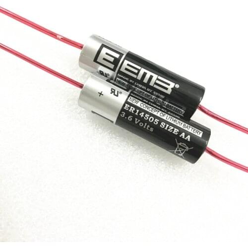 10PCS ER 14505 AA 3.6V 2400mAh Lithium Battery ER14505 Band welding needle