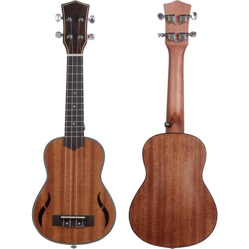 21 Inch Ukulele Mahogany Soprano Ukulele 4 Strings Hawaiian Guitar Mini Guitarra Ukulele Beginner Kids Gift Musical Instruments