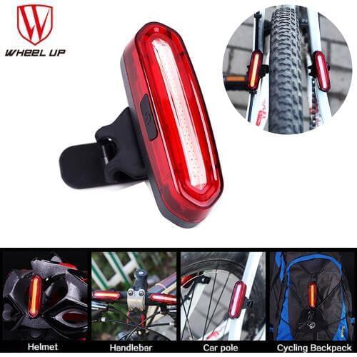Wheel up Bike Taillight Waterproof Riding Rear light Led Usb Chargeable mtb Bike headlight Cycling Light Tail-lamp Bicycle Light