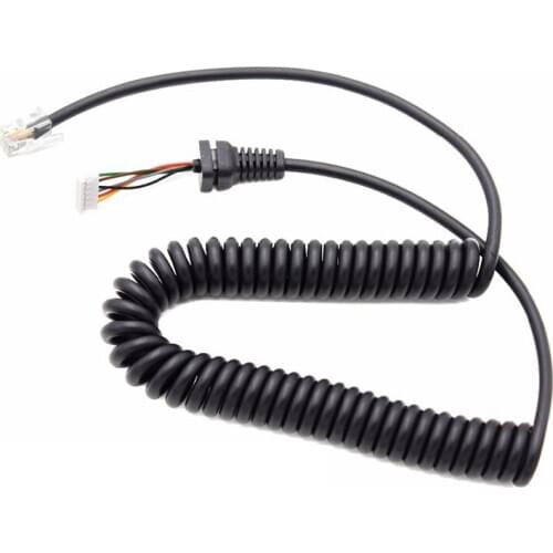 Replacement Microphones Mic Cable Cord Wire for Yaesu MH48A FT7800/1907