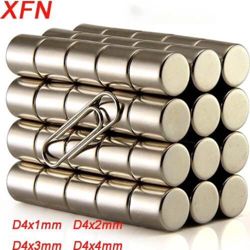 4x1 Strong Magnet 4x2 Round Magnets 4x3 NdFeB Powerful Magnet D4x4mm Rare Earth Neodymium Magnet 4x4 Search Magnets