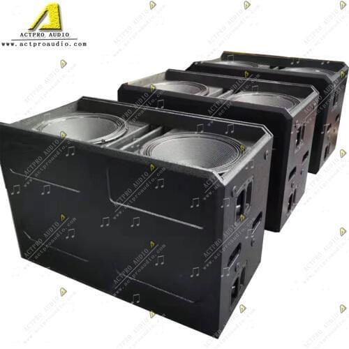 Double 18 inch subwoofer Professional audio Stage bass loudspeaker