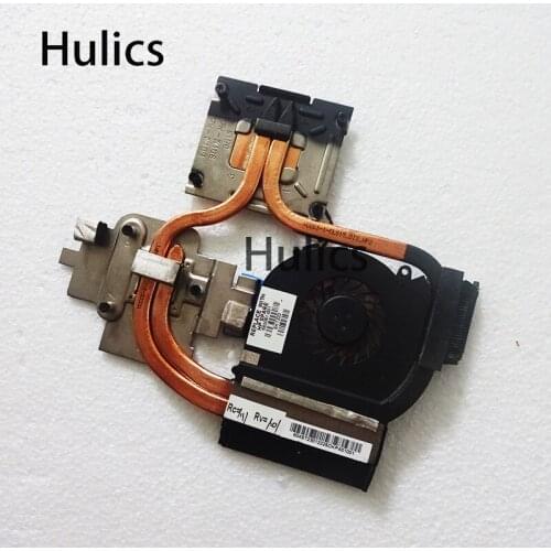 Hulics Original radiator For HP pavilion dv6 dv7 DV6-7000 DV7-7000 laptop cpu coolling fan Heatsink Cooler 682061-001