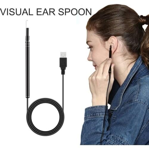 USB Ear Cleaning Tool HD Visual Ear Spoon Multifunctional Earpick With Mini Camera Pen Ear Care In-ear Cleaning Endoscope