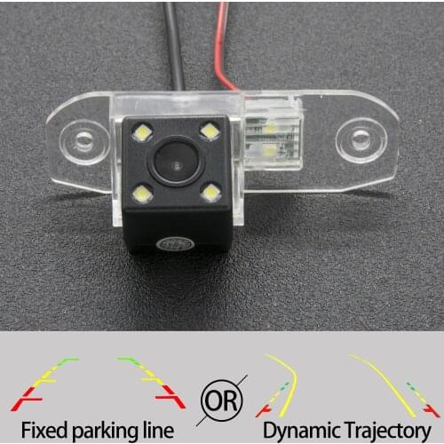Fixed Or Dynamic Trajectory Rear View Camera For Volvo S80L S60L S40L S80 S60 S40 V40 V50 V60 V70 XC90 XC60 Car Parking Monitor